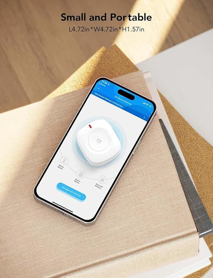 GoveeLife Wireless Mini Smart Button Sensor, Group Control Multiple Devices, Versatile Control Button, Battery Powered, Supports Most GoveeLife Smart Products 2Pack