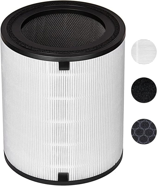 Tablenco for LEVOIT LV-H133 Air Purifier Replacement Filter Set -True and Activated Carbon Filters -Compatible with Tablenco LV-H133-RF Filter Set for 3-in-1 LV-H133 Air Purifier