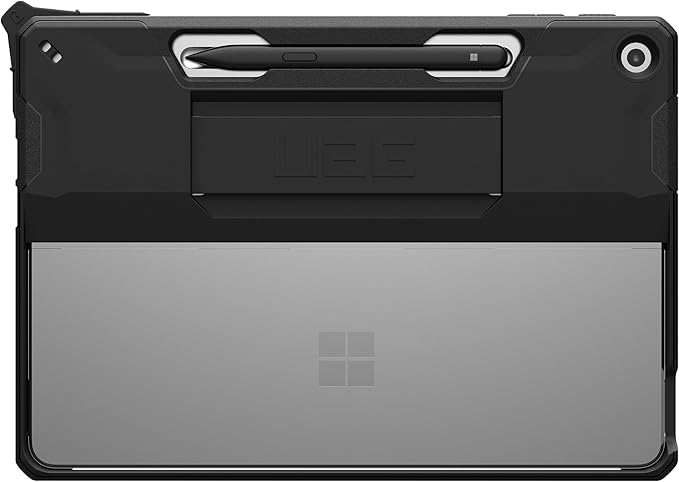 URBAN ARMOR GEAR UAG Designed for Microsoft Surface Pro 1st Edition 12" Case - Rugged Protective Cover with Built-in Handstrap & Pen Holder Military Grade Drop Proof, Scout Black