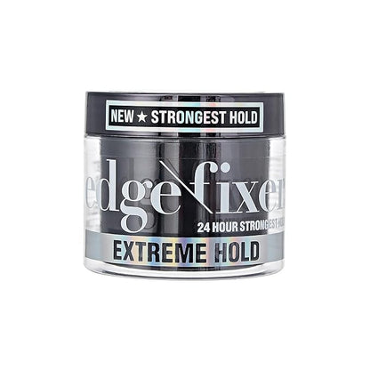 Red by Kiss Edge Fixer Extreme Hold, Strong Edge Control with 24-Hour Hold, Infused with Biotin for Nourishment & Hydration, No Flaking or Oily Residue (3.38 Fl.oz.)