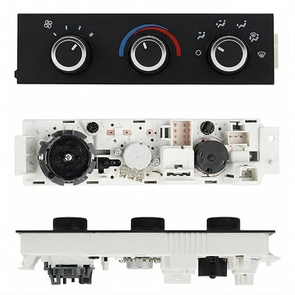 599-293 A/C Control Switch Air Conditioning Climate Control Module, Front Climate Panel for 2001-2014 Chevrolet Express 1500 GMC Savana 1500 2001-2021 Chevrolet Express 2500 3500 GMC Savana 2500 3500
