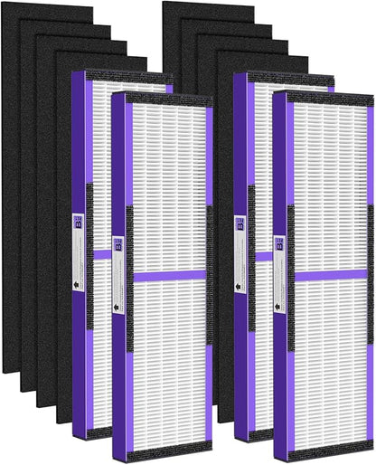 4 Pack FLT4850PT HEPA PET CARE Filter B Replacement Compatible with Guardian Air Purifier AC4825 AC4825E AC4300 AC4800 AC4900 AC4850PT AC4850 FLT4825