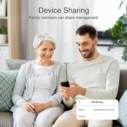 GHome Smart Plug, WiFi Smart Plugs Work with Alexa and Google Home, Smart Outlet Timer with APP Remote Control, 2.4GHz Wi-Fi Only, No Hub Required, ETL FCC Listed, White