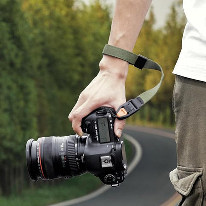 Manbily Camera Wrist Strap, Quick Release Camera Hand Strap for Photographers DSLR Mirrorless Digital Cameras