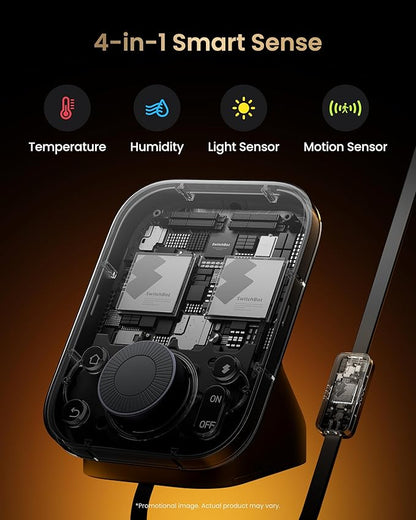 SwitchBot Universal Remote Control with Hub 3, Multi-use Smart Remote with Customize App, Control 25 IR/Bluetooth Devices and 10 Scenes, Compatible with TV/AC/SwitchBot BLE Devices