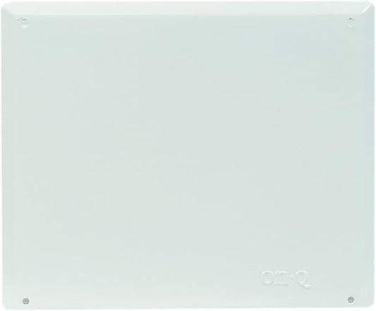 Legrand - OnQ 12 Inch Cable Management, In-Wall Media Box, Structured Wiring Enclosure, Home Networking Panel with 2.5 Inch Openings for Wires, Glossy White, EN1200
