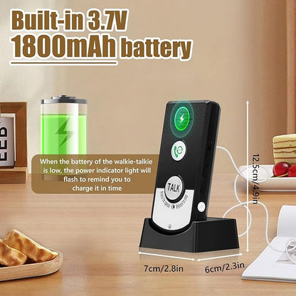 Intercom System for Home, 2 Way Voice Intercom Wireless, Home Intercom System Super Long Range Intercomunicador Intercom Doorbell System Unit for Home Hospital Office