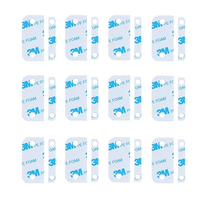 Adhesive Replacement Tape for Ring Alarm Contact Sensors & Magnets (2nd Gen) – Durable Double-Sided Pads for Easy Installation – Pack of 12 Sensor Pads & 12 Magnet Pads, Pre-Cut, No Cutting Needed