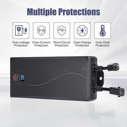 EAJION Universal Battery Pack for Reclining Furniture, 2500mAh Rechargeable Wireless Power Supply Fits Furniture with 2-Pin Connection, Batteries for Electric Sofas, Recliner, Couch, Lift Chairs