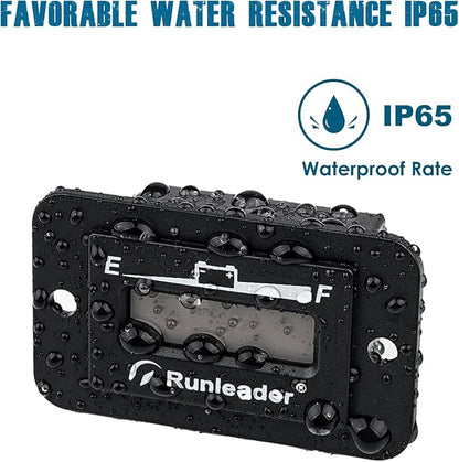 Runleader LED Battery Level Monitor,Volt.36V,Charge and Discharge Display- Only Suitable for Lead Acid Battery,Works on Golf Club Car Left Fork Scrubber RV Travel Trailer Go-Kart.