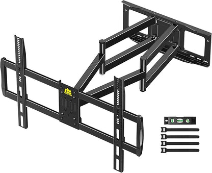 FORGING MOUNT Heavy Duty XXL Full Motion TV Wall Mount for 55-120 inch Extra Large TVs 98" 100",Holds 275 lbs, Max VESA 900x600, 42.9" Extension Long Arm TV Mount Swivel,Tilt,Preassembled,16-24” Studs