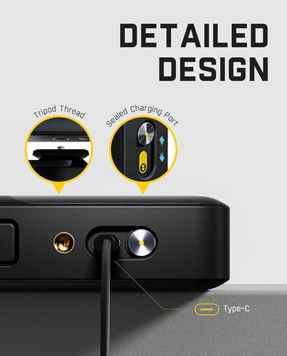 Fanttik A10 Pro 2-in-1 Digital Laser Tape Measure with HD IPS Color Display, 165Ft Rechargeable Laser Measurement Tool & 9.8Ft Measuring Tape, 6 Units Selectable, for Distance/Area/Volume