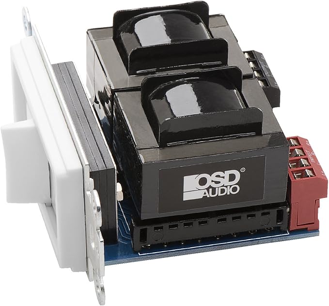 OSD Audio 100W Sleek, Modern, Minimalist Design in Wall Volume Control, Slider Almond Impedance Matching SLS100