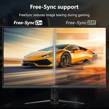 Z-Edge 27 Inch 240Hz Gaming Monitor, 2K QHD 1440P, Fast IPS Computer Monitor, 1ms MPRT, 120% sRGB, 400nits, UG27QS 2X DP 1.4 Ports and 2X 2.0 HDMI Ports