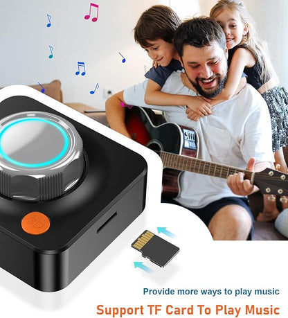 Bluetooth Receiver for Home Stereo, Bluetooth Adapter for Old Receiver with 3.5mm/Optical/COAXIAL Low Latency, 3D Surround Volume Control Wireless Audio Receivers, Support TF Card Playback KAIY