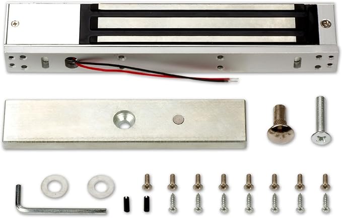MENGQI-CONTROL TCPIP 2 Doors Magnetic Lock(600LBS) Access Control Systems Request to Exit Detector Motion Sensor 110V Metal Power Supply Box+Card & Fobs