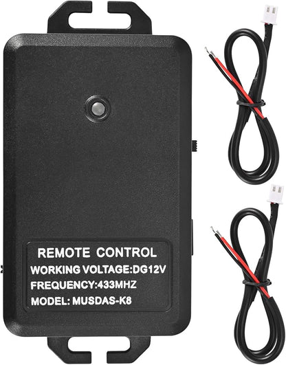 Access Control System with Remote Control – 600lbs Magnetic Door Lock Kit, 12V Fail Safe NC Mode, Secure & Easy DIY Installation for Smart Home Entry (K8-1200LBS Remote Control Lock Ki)