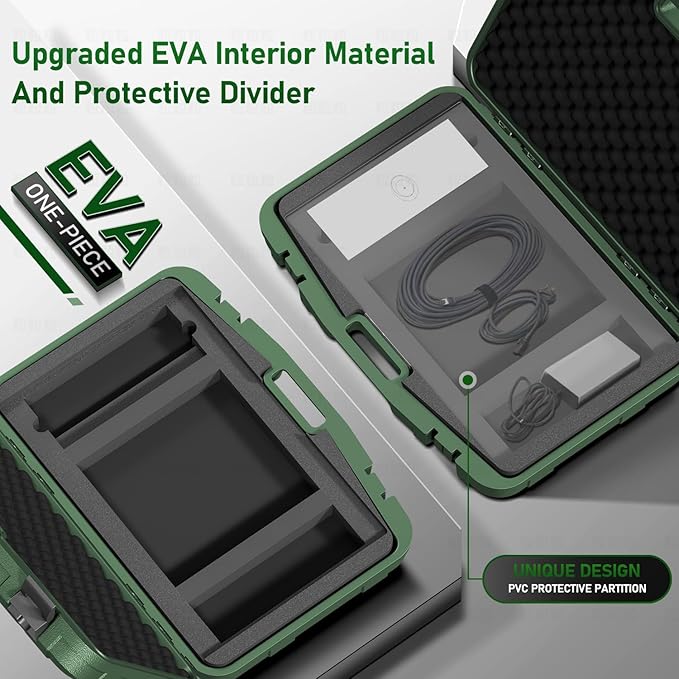 Starlink Gen 3 Standard Hard Carrying Case – Waterproof Travel EVA Storage Box for Dish & Accessories, Adapter & Stand – Rugged Protection for RV & Outdoor Use