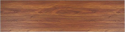 SAFAVIEH ESMA TV Stand for up to 65" Flatscreen – Walnut Brown, Sliding Doors with Interior Storage, Entertainment Media Console (MED9640A)