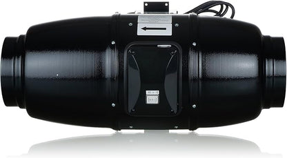 VENTS-US TT Silent M 200 – 8" Inline Duct Fan Includes Double-speed Switch with thermal overload protection – UV Resistant, Quiet Operation, Up to 473 CFM