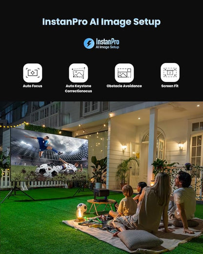 Dangbei MP1 MAX Triple Laser Projector 4K - 3100 ISO Lumens, 110% BT.2020, Google TV with Netflix Officially, 300'' Display, 2x12W Dolby Audio DTS:X, HDR10+, Blu-ray 3D