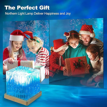Northern Lights Projector, 16 Colors Plug in Aurora Light Projector & Mood Lighting Galaxy Lamp, App Remote Night Light for Bedroom, Gift for Teenage Girls Room Decor(Plug in)