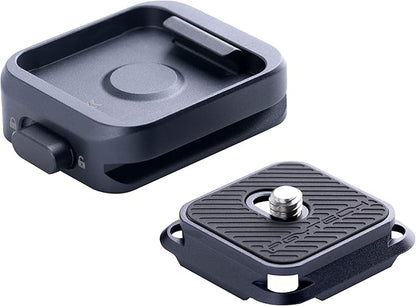 PGYTECH Quick Release Plate +Adapter w/Arcac-Swiss Interface Camera Quick Release Plate Mount for Sony/Nikon/Fuji/DJI Quick Setup Mount w/ 1/4" to 3/8" Screw Thread Gimbles Sliders Tripods Adapter