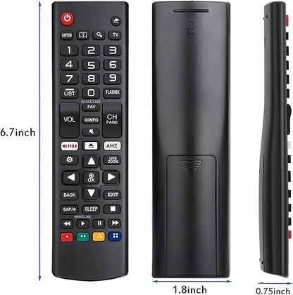 (Pack of 3) Replacement for LG TV Remote Control, Compatible with All LG Smart TVs Remote, for AKB75095307 AKB75375604 AKB74915305 AK75675304 AKB76040302 AKB76037601 AKB75675313