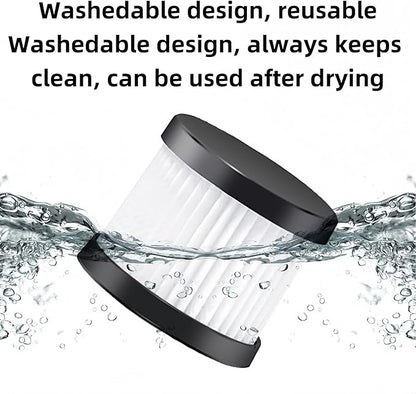 DCV501HB DCV5011H Replacement HEPA Filters. Compatible With DEWALT 20V Vacuum Cordless Handheld Vacuum Filter. Compared To Part DCV5011H DCV501HB Filter. Washable And Reusable Kits.4 Packs