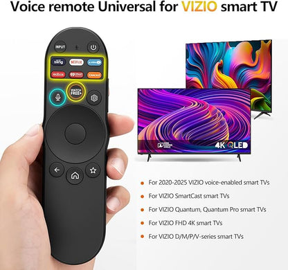 Replacement for VIZIO-Smart-TV-Remote - XRT270 Voice Control Universal for VIZIO SmartCast D/P/M/V-Series FHD 4K Quantum Pro TVs