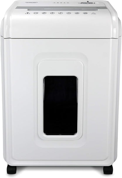 Aurora Heavy Duty High Security 16-Sheet Micro-Cut Shredder/Anti-Jam/60 Min Run Time/ 7-Gallon Pullout Basket and Casters, AU1680MA