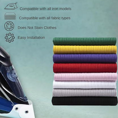 Universal Iron Protective Cover Shield, Breathable & High Temperature Resistant - Iron Protector for Ironing, Prevents Burn, Sticking, Protect Clothing from Damage (0.5MM)