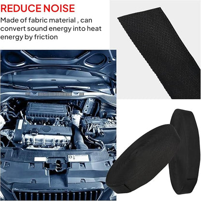 Sonoreboom 2 in 1 Heat Shrink Braided Sleeving Fabric Tubing-Ideal fit Irregular Shape Hose/Cable/Wire (1/2"(12mm), 14FT)