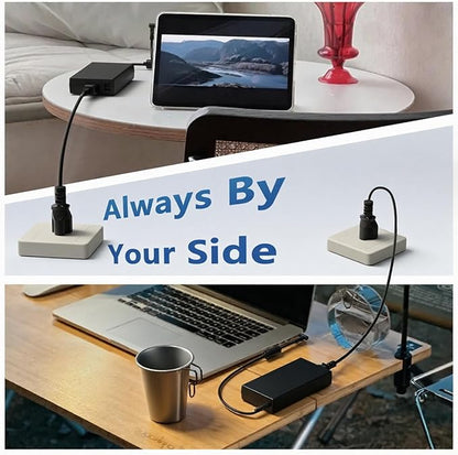 OSISZI 120W Power Adapter 4.5 * 3.0mm Compatible with HP Elite Dragonfly G2 ZBook 15v G5 Spectre 13-3000 Paviliion/Omen/Envy 15 17 Gaming 15 710415-001 Docking Station Laptop Charger