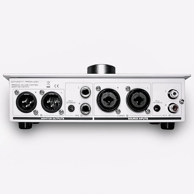 DYNASTY PROAUDIO PMC-2 Premium Passive 2 x 2 Studio Monitor Volume Controller