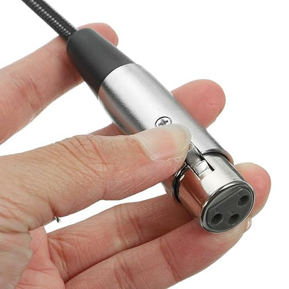 SEWCHICS XLR Female to Dual RCA Audio Splitter Cable 2m Microphone Signal Patch Cord for Audio Mixer Equipment