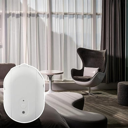 Smart Home Curtain Control For Tuya 5.0 Electric Motor Driver For I & U Track Roman Rod Curtains App Light Sensor Control Easy Install Type-C Rechargeable White(l&U Rod)