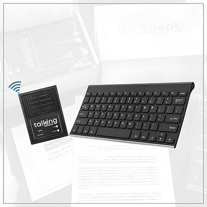 Talking Keyboards The Wireless Standard - AAC Device for Speech Therapy and Assistive Speaking - AAC Communication Device for Non-Verbal Adults, Speech Impaired Individuals, Post-Operative Patient
