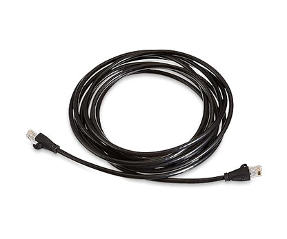 Amazon Basics RJ45 Cat 6 Ethernet Patch Cable, 1Gpbs Transfer Speed, Gold-Plated Connectors, 14 Foot - 10-Pack, Black