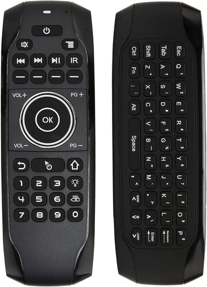 Jectse Voice Remote Control Replacement, Air Remote with 3 Speed Levels Adjustment and LED Indicator for TV Box Computer Smart Television (G7 Version Without Receiver)