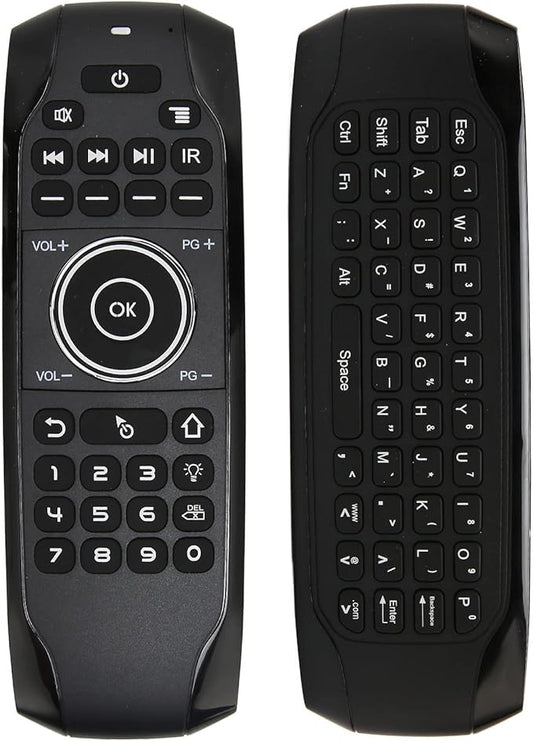 Jectse Voice Remote Control Replacement, Air Remote with 3 Speed Levels Adjustment and LED Indicator for TV Box Computer Smart Television (G7 Version Without Receiver)