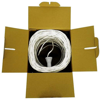 Rockville RCC14-250-2 14 AWG 250ft CCA Speaker Wire, CL2 Rated in-Wall/Ceiling, 2-Conductor, 70V Compatible, Flexible PVC Jacket, for Home Theater and Commercial Audio