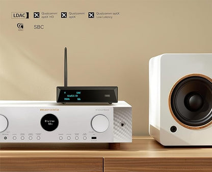 blafili B3 Professional XLR Bluetooth v5.1 Music Receiver, LDAC & aptX HD Streamer, Built-in ESS DAC, Analog RCA, Digital Optical and COAXIAL Outputs, for Audio Mixer, DJ Speakers & PA System