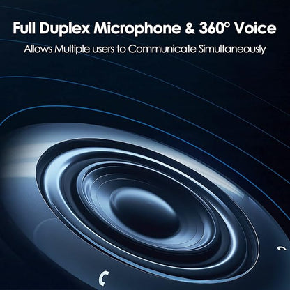 Yealink Bluetooth Speakerphone Conference Microphone Teams Certified CP700 USB Full Duplex Noise Reduction Algorithm Home Office 360° Voice Pickup (Package Without dongle)