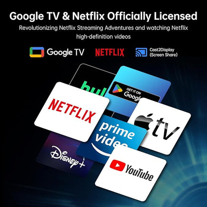 KTC 32 Inch 4K Smart Monitor with Google TV System 3840 * 2160P Netflix Licensed Type C 65W PD Speakers 5W*2 Dolby Audio Hey Google Voice Remote HDR WiFi Bluetooth VESA Tiltable 32 in Smart TV