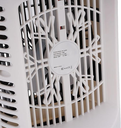 JTLB Portable Air Conditioner Fan Quiet 3 in 1 with 6 Fan Speeds Evaporative Air Cooler for Desktop, USB, 8H Timer, Cooling, Humidification,