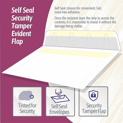 W-2 Forms Blank Paper 4-Up Version NO Instructions on Back for Laser and Ink Jet Printer (Forms & Self Seal Envelopes) (50 Sets)