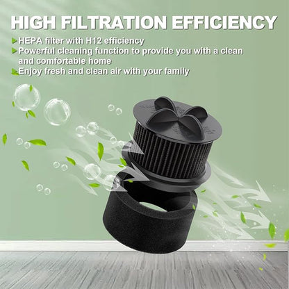 Artraise Replacement Filter for Bissell Style 10, for Bissell Powerforce Filter Style 9 & 12 Vacuum Cleaner, part # 2031085ES, 203108532065,2031183,32064 & 32065, 2 Pack Outer Foam & Inner Filters
