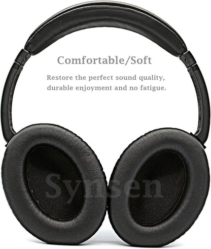 Replacement Ear Pads Cushion Compatible with Bose QuietComfort QC 35/35 ii Headphones