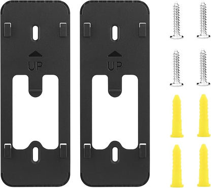 LEFXMOPHY 2-Pack Backplate for WYZE Video Doorbell v2 Replacement Back Plate Wall Mounting Part Accessory